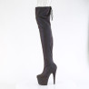 Pleaser ADORE-3008REFL Refllective Stretch Overknee Boots
