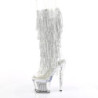 Pleaser SPECTATOR-2017RSF Transparent Silver Chrome