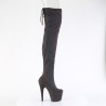 Pleaser ADORE-3008REFL Refllective Stretch Overknee Boots