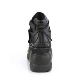 Demonia BOXER-13 Black Vegan Leather Men Boots