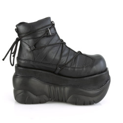 Demonia BOXER-13 Black Vegan Leather Men Boots