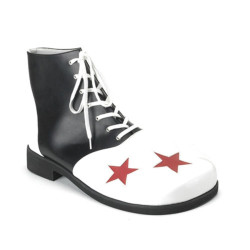 Funtasma CLOWN-02 Black White Vegan Circus Shoes