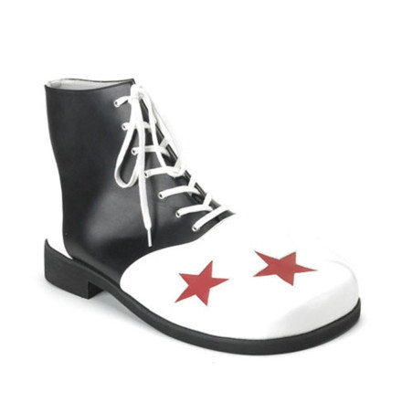 Funtasma CLOWN-02 Black White Vegan Circus Shoes