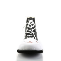 Funtasma CLOWN-02 Black White Vegan Circus Shoes