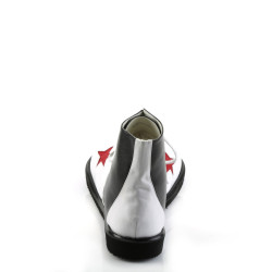 Funtasma CLOWN-02 Black White Vegan Circus Shoes