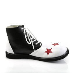Funtasma CLOWN-02 Black White Vegan Circus Shoes