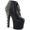 Pleaser FEARLESS-700-28 Spikes Heeled Platform Boots