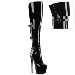 Pleaser JUBILANT-3018 Buckle Over The Knee Boots