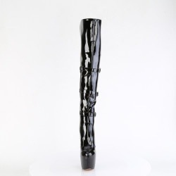 Pleaser JUBILANT-3018 Buckle Over The Knee Boots