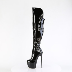 Pleaser JUBILANT-3018 Buckle Over The Knee Boots