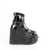 Demonia TRANSFORMER-808 Black Vegan Leather Sale Women