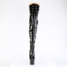 Pleaser ADORE-3022 Platform Laced Thigh High Boots