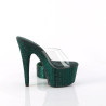 Pleaser BEJEWELED-712RS Transparent Green Strass High Heels Sale