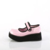Demonia SPRITE-01 Rose Hologram Maryjane Platform Shoes