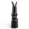 Demonia CAMEL-202 Black Vegan Chunky Platform Boots