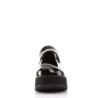 Demonia SPRITE-01 Black White Maryjane Platform Shoes