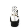 Demonia SPRITE-02 White Vegan Maryjane Platform Shoes