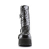 Demonia TRASHVILLE-205 Black Vegan Platform Men Boots