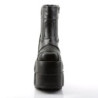 Demonia STACK-201 Black Vegan Cyber Platform Men Boots