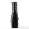 Demonia STACK-201 Black Vegan Cyber Platform Men Boots