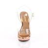 Fabulicious LIP-108 Transparent Rose Gold Chrome Sale