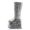 Demonia STACK-301G Glitter Cyber Platform Men Boots