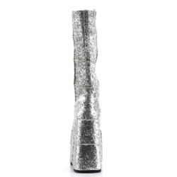 Demonia STACK-301G Glitter Cyber Platform Men Boots