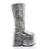 Demonia STACK-301G Glitter Cyber Platform Men Boots