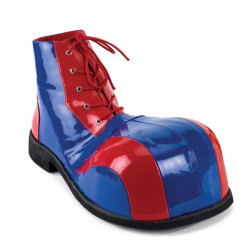 Funtasma CLOWN-05 Red Blue Patent Circus Shoes