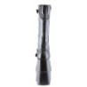 Demonia STACK-308 Black Vegan Cyber Platform Men Boots