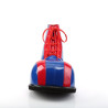 Funtasma CLOWN-05 Red Blue Patent Circus Shoes