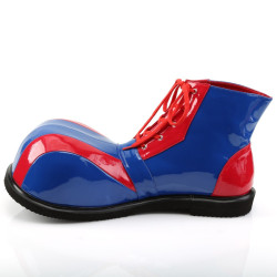Funtasma CLOWN-05 Red Blue Patent Circus Shoes