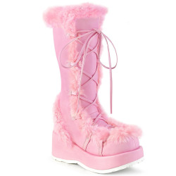 Demonia CUBBY-311 Rose Vegan Women Platform Boots