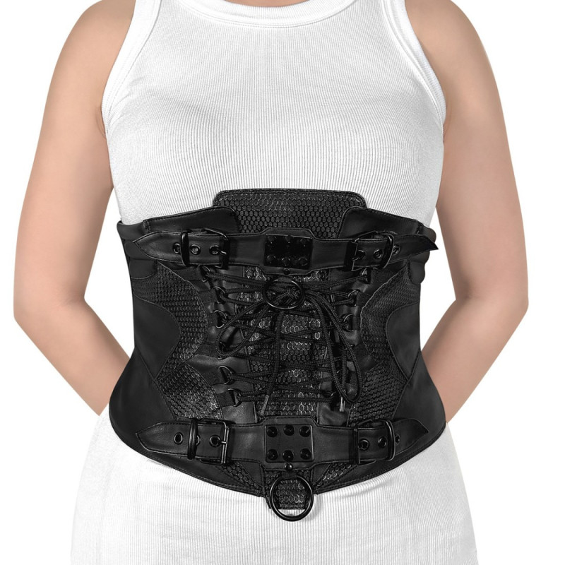 Demonia DA-310-SM Black Vegan Leather Accessories Women Demonia DA-310-SM Black Vegan Leather Accessories Women