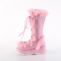 Demonia CUBBY-311 Rose Vegan Women Platform Boots