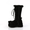 Demonia CUBBY-311 Black Vegan Women Platform Boots