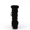Demonia CUBBY-311 Black Vegan Women Platform Boots