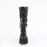 Demonia DAMNED-220 Black Vegan Platform Women Boots