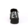 Demonia GRAVEDIGGER-04 Black Vegan Platform Men Shoes