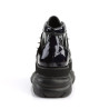 Demonia NEPTUNE-100 Black Glitter Platform Men Boots