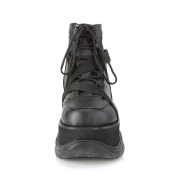 Demonia NEPTUNE-181 Black Vegan Platform Men Boots