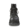 Demonia NEPTUNE-181 Black Vegan Platform Men Boots