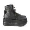Demonia NEPTUNE-181 Black Vegan Platform Men Boots