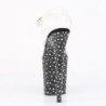 Pleaser STARDANCE-808 Black Pole Dance High Heels Shoes