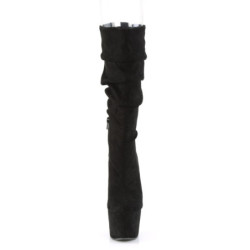 Pleaser ADORE-1061 Black Vegan Suede Sale Women
