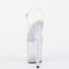 Pleaser STARDANCE-808 Silver Pole Dance High Heels Shoes