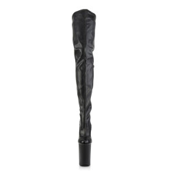 Pleaser INFINITY-4000 Black Vegan Leather Sale Women