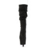 Pleaser ADORE-1061 Black Vegan Suede Sale Women
