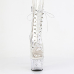 Pleaser STARDUST-1021C-7 Transparent Strass Sale Women