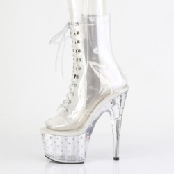 Pleaser STARDUST-1021C-7 Transparent Strass Sale Women
